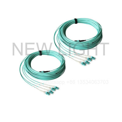 acheter OM3 OM4 Pré-connecteur MTP Trunk Cable avec 12/24 Options de fibre et de longueur personnalisée online manufacture