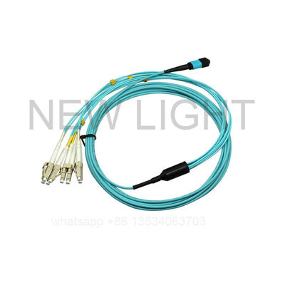 acheter Femelle de la veste de PVC 12F au câble du mâle 3.5mm OM3 OM4 MPO MTP online manufacture