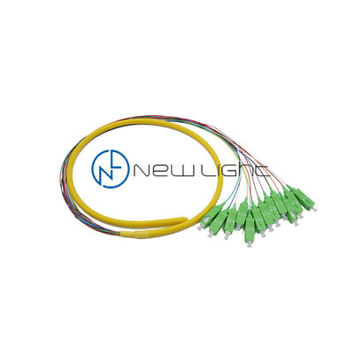 acheter Queue de fibre SC à tube lâche 12 cœurs robuste de 0,9 mm pour assemblages de câbles multifibres haute performance online manufacture