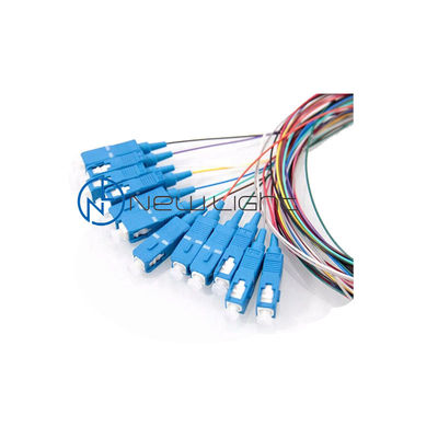 acheter Sc de la couleur 1M Fiber Optic Pigtail de LSZH 12/E2000/queue optique fibre de FC/St online manufacture