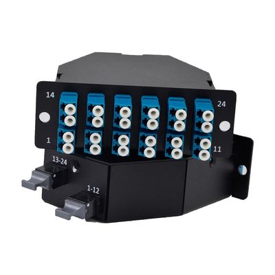 acheter Basse élite MTP de module de cassette de la rangée MPO du SM millimètre 24f de perte online manufacture