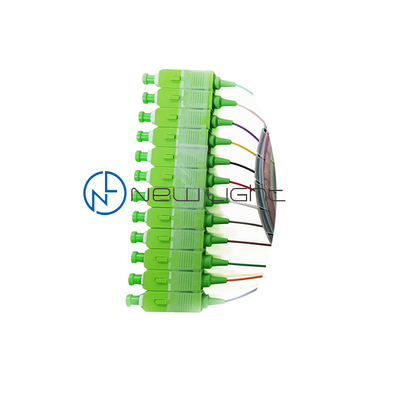 acheter Sc de la couleur 1M Fiber Optic Pigtail de LSZH 12/E2000/queue optique fibre de FC/St online manufacture