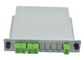 Type planaire de guide d'ondes de couleur de Sc RPA 1x4 de PLC de boîte grise de diviseur pour des systèmes de FTTH