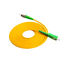 Noyau de fibre optique de simplex de câble du simplex 3,0 de mode unitaire de corde de correction de jaune de FC RPA