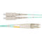 LC - la correction de fibre de Sc câble la veste multi 50/125 du mètre LSZH du mode 10 Um