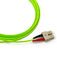 OM5 câble optique LC UPC - mode multi de correction de fibre de duplex de 1 M de PVC de Sc