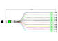la fibre 12 de 0.9mm éventent la corde de correction optique/mâle simple du module MPO RPA À Sc RPA