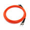 62.5 / Corde de correction duplex à plusieurs modes de fonctionnement de fibre de 125 Fc, extérieure un câble optique de fibre