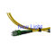 9 / Longévité de fibre duplex de mode unitaire d'Uniboot de corde de correction de 125 fibres optiques bonne