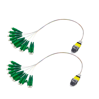 MPO à plusieurs modes de fonctionnement - correction optique de la fibre 8LC attacher la basse perte par insertion 3.0mm 50/125