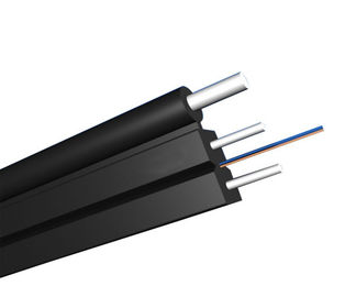 Mode unitaire optique de corde de correction de fibre de 2 noyaux, câble d'interface optique de fibre de FTTH