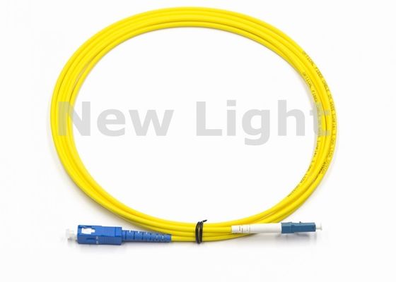 Cordon de raccordement fibre optique LC-SC monomode, stabilité à haute température, diamètre 2,0 mm