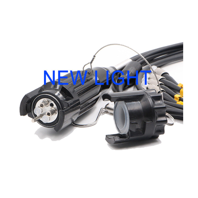 5.0mm / 7.0mm câble de patch de fibre optique TPU / PVC
