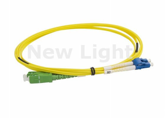 Réseau de haute performance à fibre optique LC-SC à mode unique