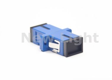Simplex optique bleu de mode unitaire d'adaptateur de fibre de Sc de couleur pour la fibre à la maison