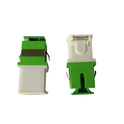 Adaptateur à fibre optique SC-SC avec un manchon en céramique de zirconium pour le comptage des fibres simplex et la méthode UPC APC Polish