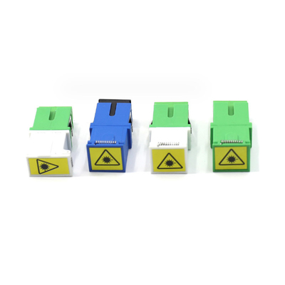 SC LC mode unique Zirconia câble à manche céramique à adaptateur à fibre optique