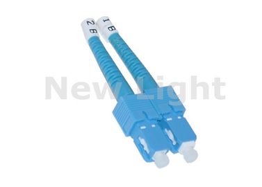 Haut OEM rapide optique de connecteur de Sc de duplex de SM de connecteurs de fibre de fiabilité