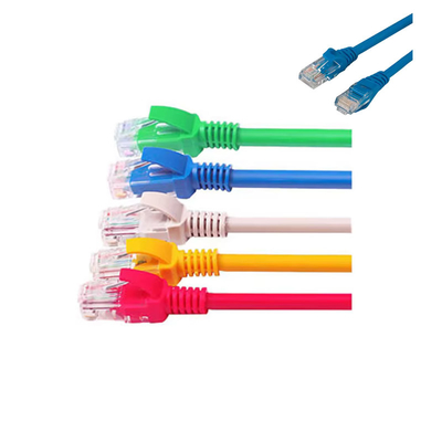 Cat6 câble de patch réseau Ethernet conducteurs en cuivre pur 4P/6P/8P divers diamètres