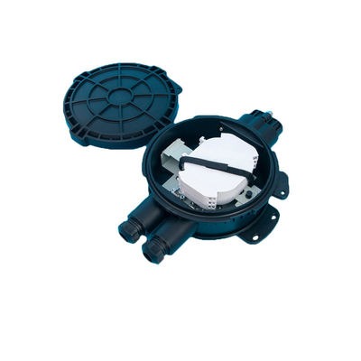 Fermeture de jonction en fibre optique PC en PP ABS pour FTTH FTTx FTTP OSP Parement ou pôle monté 6-48 Capacité de noyau