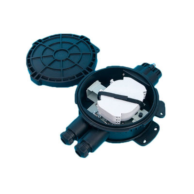 Boîtier d'épissure fibre optique étanche IP68 avec panneau de verrouillage et joint d'étanchéité à la pression pour réseaux FTTH FTTx FTTP OSP