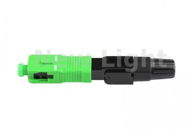 Connecteur rapide fibre optique en plastique avec un temps d'opération de 10s, une force de fixation de 5N et une force de serrage de 8N pour les applications FTTH