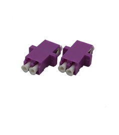 LC - adaptateur optique de fibre de LC DX, adaptateurs optiques de connecteur de fibre de matière plastique