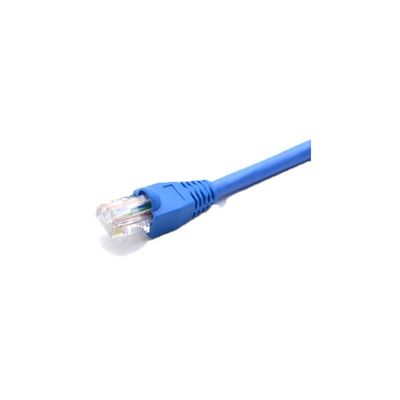 Connecteur Ethernet RJ45 en cuivre pur 100% pour la vente en gros, avec conception de botte anti-accrochage et testé par Fluke pour CAT5e/CAT6