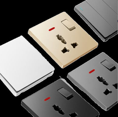 Socket LC/SC ignifuge avec 86 * 86 mm de taille et matériau conducteur en bronze phosphoreux pour une connectivité fiable