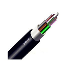 Corde de correction souterraine de fibre de mode unitaire de canalisation de câble GYFTY FRP 2 noyaux 4 6 12 24 48 96