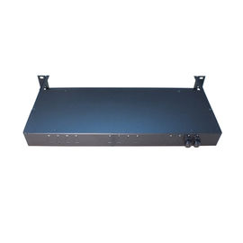 perte par insertion optique de la boîte de distribution de fibre de bâti de support 1U 8C 12C 24C 32C 48C 0.35dB 0.5dB