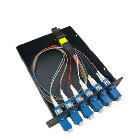 Mode unitaire de module optique de cassette de 12 jujubes du noyau MPO MTP pour 19
