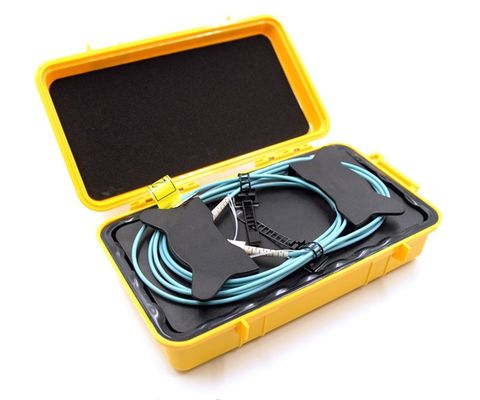 OTDR Multimode Cordon de patch en fibre optique avec connecteur SC-SC 3.0mm LSZH OM3 50/125 pour les essais de précision