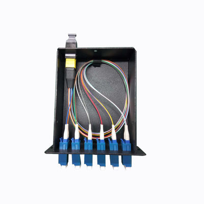 Module Cassette OM3 MPO 12 Fibres avec MPO-12 vers 6x LC Duplex et Conception Modulaire Haute Densité