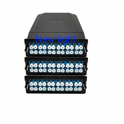 Module de cassette MPO à perte standard avec 12/24 cœurs et câble à fibre optique Corning pour centres de données haute densité