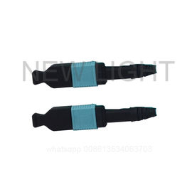 12 câbles MPO MTP de base avec matériau LSZH et faible perte d'insertion pour Ethernet 40G/100G