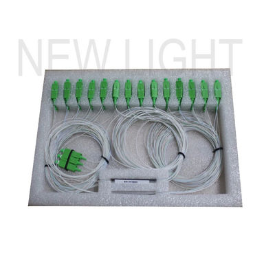 Splitter PLC 1x32 avec connecteur SC APC et faible perte d'insertion pour les réseaux à fibre optique