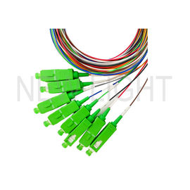 type en acier diviseur optique 0.9mm LSZH de 1x2 1x4 1x8 1x16 1x32 de PLC de Sc RPA de diviseur de fibre