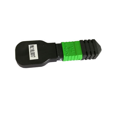 Atténuateur de boucle de fibre optique monomode MPO femelle vert 3 dB pour 12 fibres