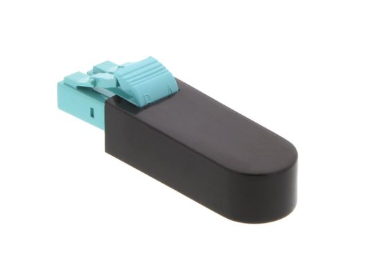 OM3-150 Loopback en fibre optique LC avec câble multimode 50/125um et perte d'insertion ≤ 0,3 dB