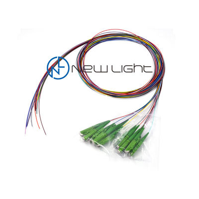 Connecteur LC à mode unique Pigtail à fibre optique 0,9 mm avec faible perte d'insertion