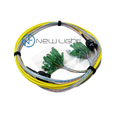 9/125um OS2 Single Mode 1550nm LC/APC FOA patch cables pour les connexions réseau à haut débit