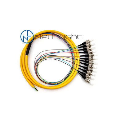 LSZH Jacket 12 Couleur Cordon de patch en fibre optique avec faible perte d'insertion pour une connectivité fiable